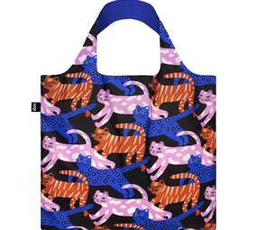 Loqi Loqi - opvouwtas  - glitter power cats