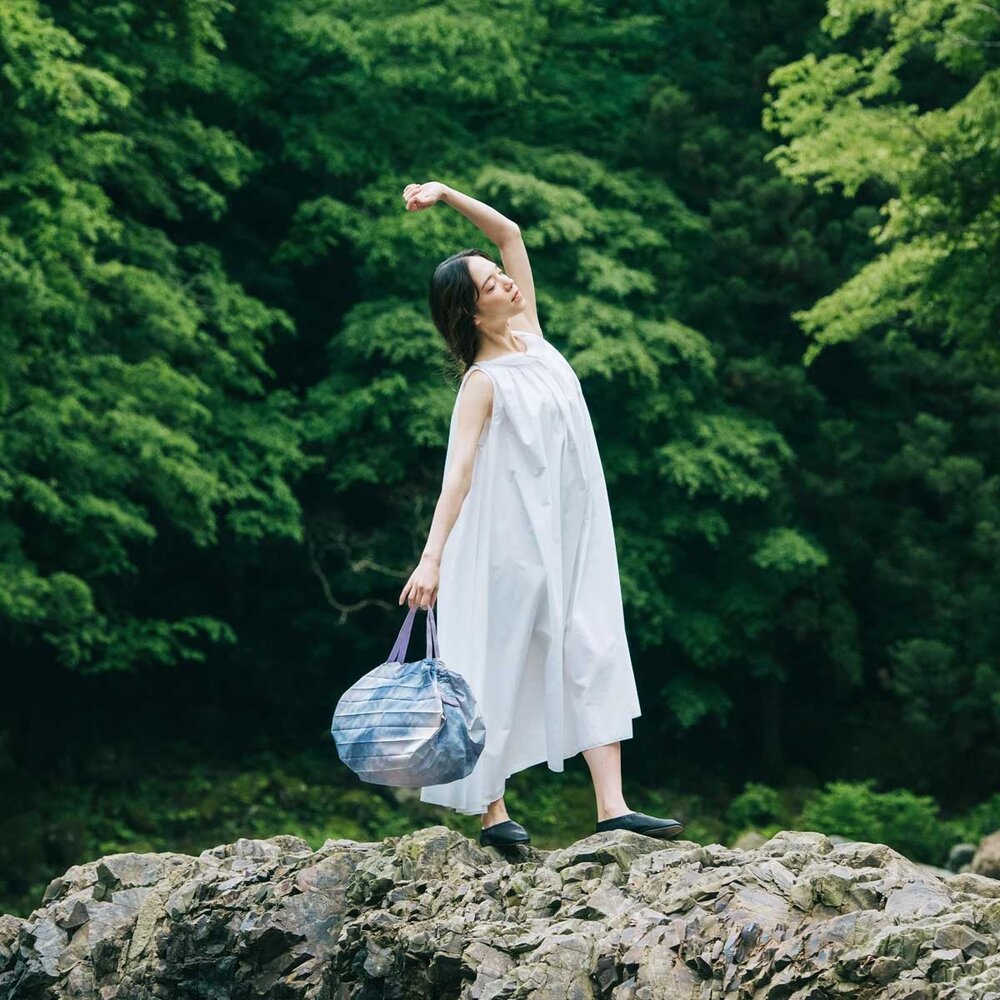 Shupatto Shupatto - opvouwtas M recycled - sea of clouds