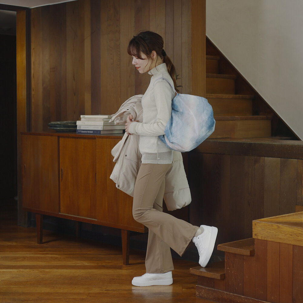 Shupatto Shupatto - opvouwtas M recycled - sea of clouds