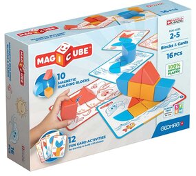 Geomag Geomag - magicube - blocks & cards (16 stuks)