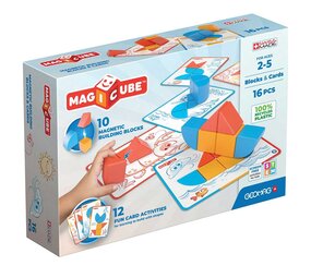 Geomag Geomag - magicube - blocks & cards (16 stuks) Geomag Geomag - magicube - blocks & cards (16 stuks)
