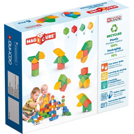Geomag Geomag - magicube - starter set (6 stuks) Geomag Geomag - magicube - starter set (6 stuks)