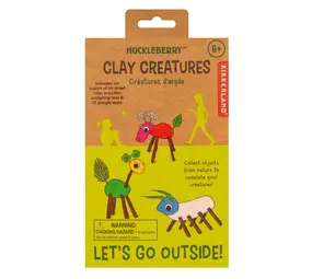 Kikkerland Kikkerland - buitenspeelgoed huckleberry - klei figuren Kikkerland Kikkerland - buitenspeelgoed huckleberry - klei figuren