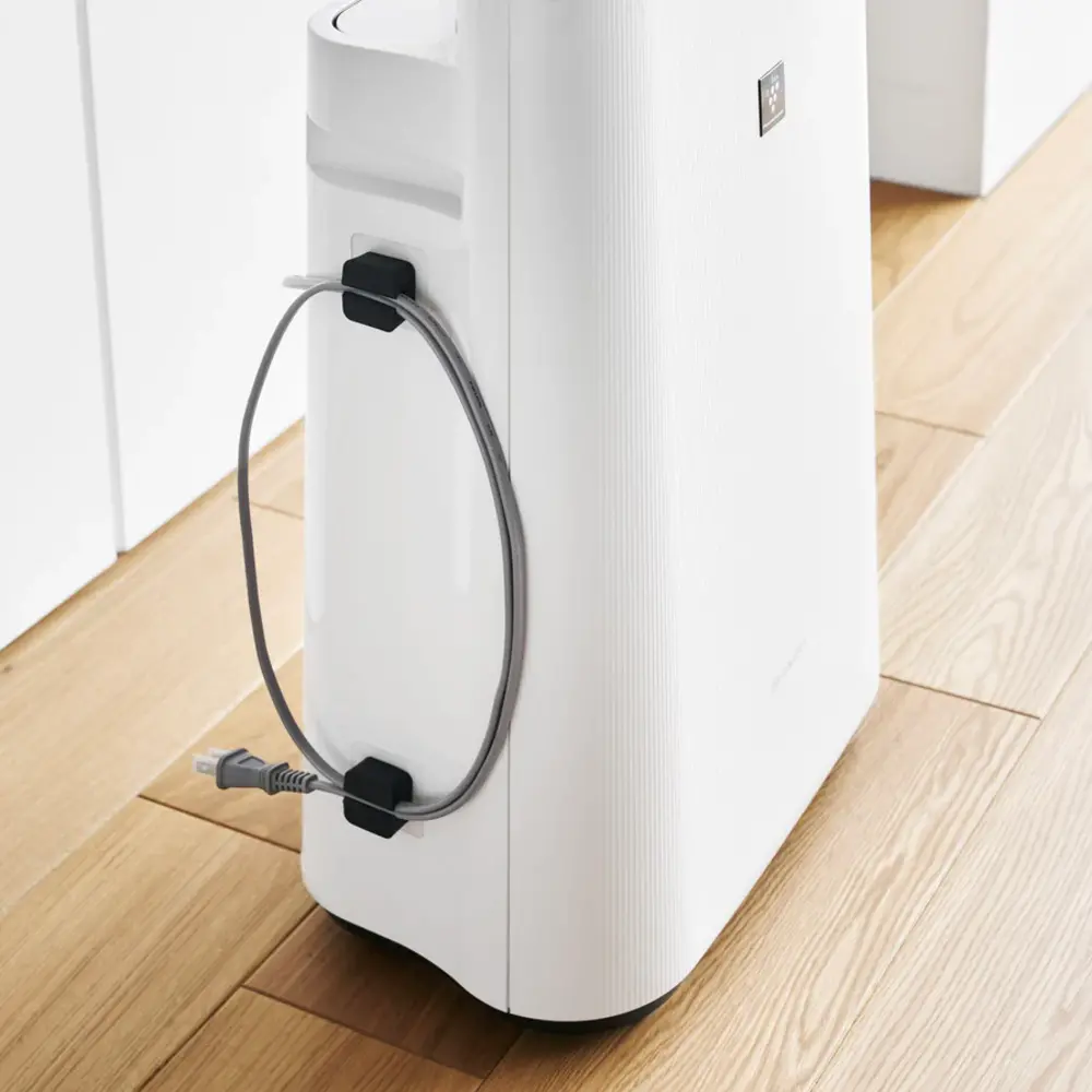 Yamazaki Yamazaki - zelfklevende haakjes (set van 2) - black Yamazaki Yamazaki - zelfklevende haakjes (set van 2) - black