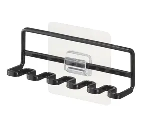 Yamazaki Yamazaki - zelfklevende tandenborstelhouder - black