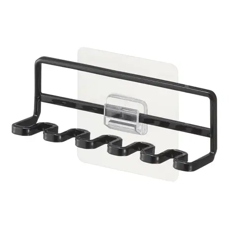 Yamazaki Yamazaki - zelfklevende tandenborstelhouder - black Yamazaki Yamazaki - zelfklevende tandenborstelhouder - black