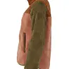 Danefae Danefae - danebirk fleece zip-up - khaki / antique rose Danefae Danefae - danebirk fleece zip-up - khaki / antique rose