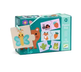 Djeco Djeco - duo puzzel - kleuren