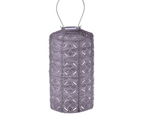 Lumiz Lumiz - solar lantaarn - cylinder 18 - mandela mauve purple