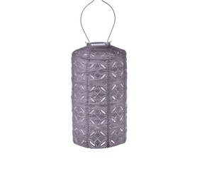 Lumiz Lumiz - solar lantaarn - cylinder 18 mandela - mauve purple Lumiz Lumiz - solar lantaarn - cylinder 18 mandela - mauve purple