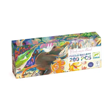 Djeco Djeco - puzzel - woods music band (200 stukjes) Djeco Djeco - puzzel - woods music band (200 stukjes)