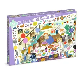 Djeco Djeco - zoek puzzel - verjaardagsfeestje (54 stukjes)