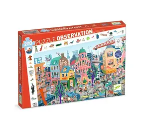 Djeco Djeco - zoek puzzel - de stad (200 stukjes) Djeco Djeco - zoek puzzel - de stad (200 stukjes)