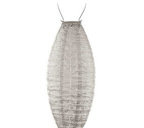 Lumiz Lumiz - solar lantaarn - long oval 20 - folia light taupe