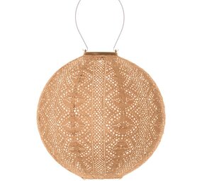 Lumiz Lumiz - solar lantaarn - round 30 - lace apricot