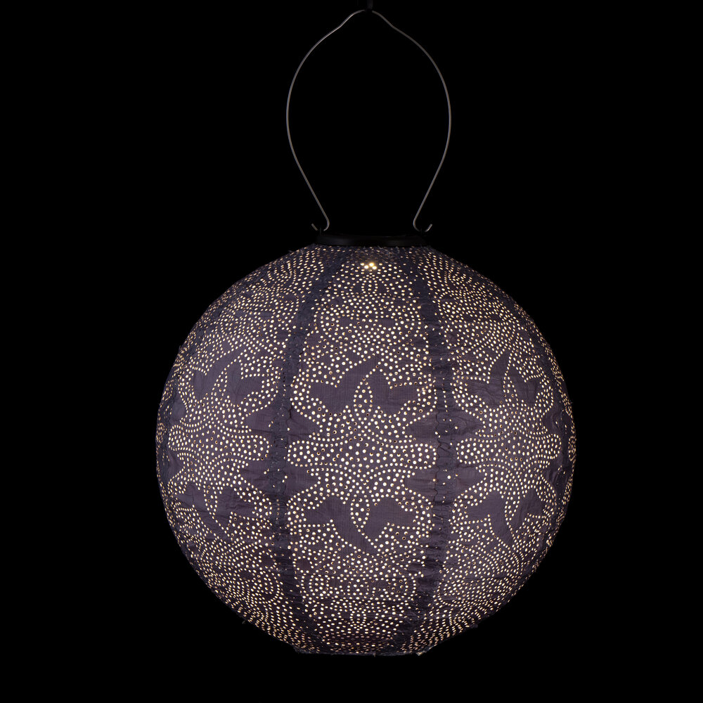 Lumiz Lumiz - solar lantaarn - round 30 - marrakesh mauve purple