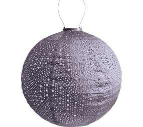Lumiz Lumiz - solar lantaarn - round 40 - verso mauve purple