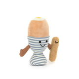 Jellycat Jellycat - amuseables knuffel - eggetha egg & lance soldier Jellycat Jellycat - amuseables knuffel - eggetha egg & lance soldier