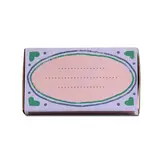 Kaarsje branden Kaarsje branden - cadeaudoosje - zelf beschrijven (paars)