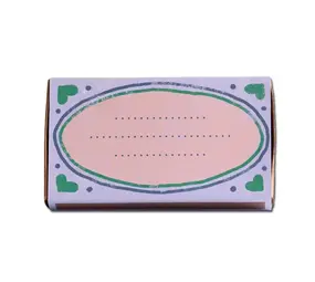 Kaarsje branden Kaarsje branden - cadeaudoosje - zelf beschrijven (paars)