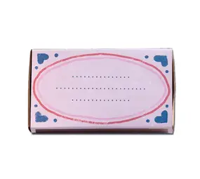 Kaarsje branden Kaarsje branden - cadeaudoosje - zelf beschrijven (roze)