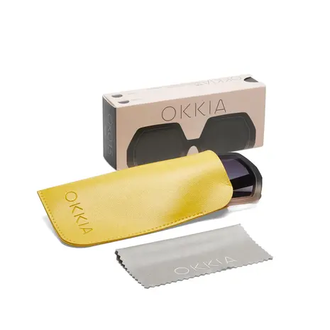 Okkia Okkia - zonnebril Emma - hexagon - black pink Okkia Okkia - zonnebril Emma - hexagon - black pink