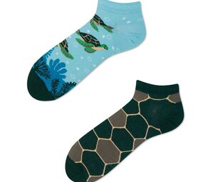Many mornings Many Mornings - sneaker sokken - turtle time