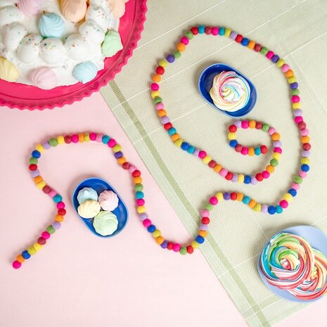 Sjaal met verhaal Sjaal met verhaal - viltslinger - multicolor small (200 cm)