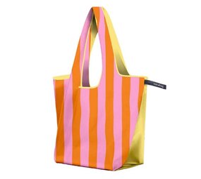 Notabag Notabag - opvouwbare shopper - vanilla stripes Notabag Notabag - opvouwbare shopper - vanilla stripes