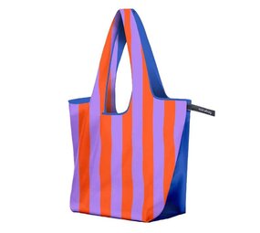 Notabag Notabag - opvouwbare shopper - royal stripes Notabag Notabag - opvouwbare shopper - royal stripes