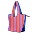Notabag - opvouwbare shopper - royal stripes Notabag - opvouwbare shopper - royal stripes