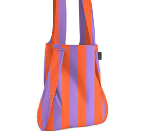 Notabag Notabag - opvouw(rug)tas - red/purple stripes