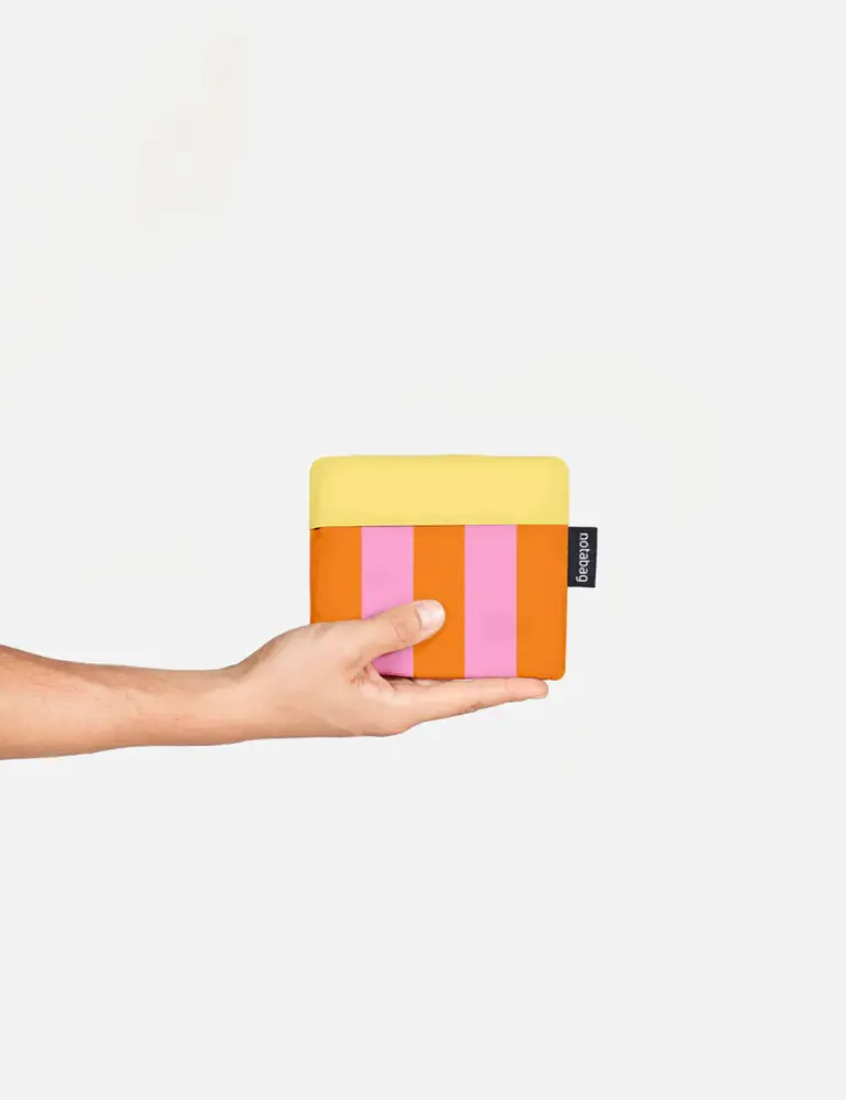 Notabag Notabag - opvouw(rug)tas - vanilla stripes Notabag Notabag - opvouw(rug)tas - vanilla stripes