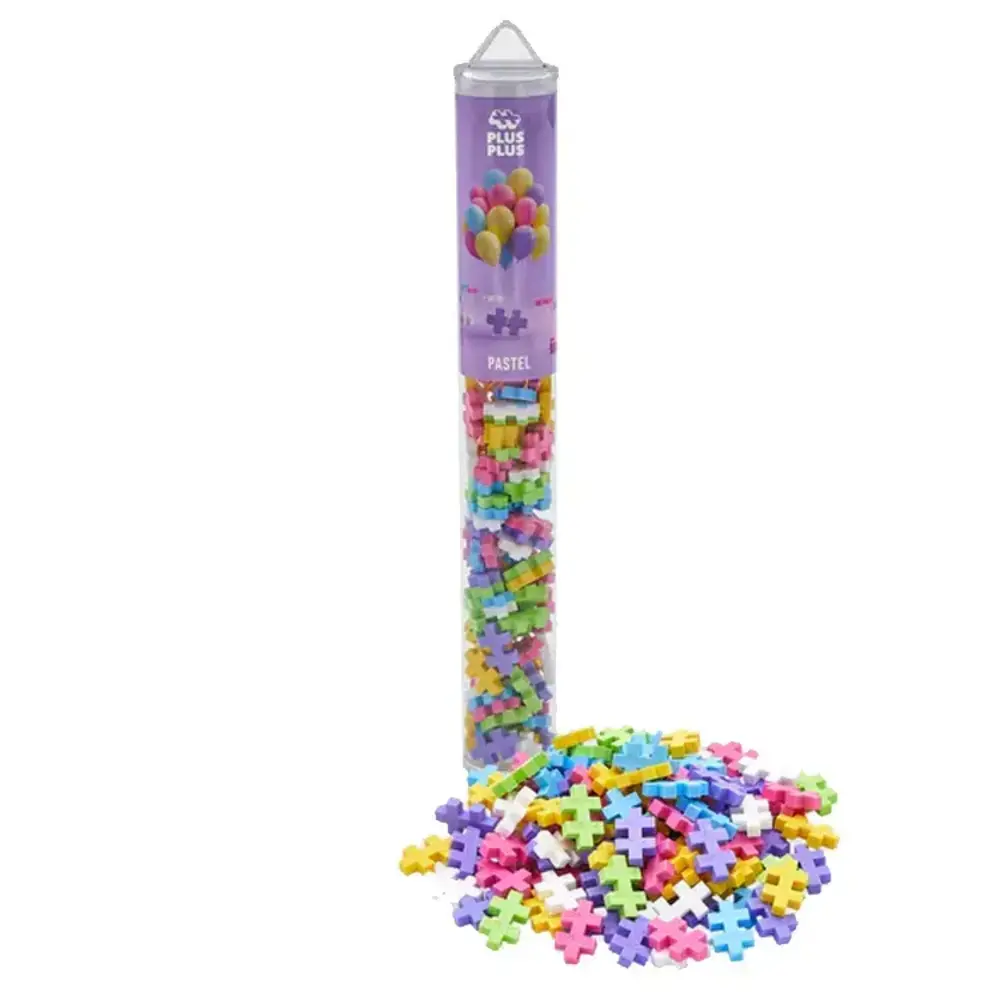 Plus-Plus Plus-Plus - tube - pastel (100 stukjes)