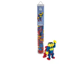Plus-Plus Plus-Plus - tube - super hero (100 stukjes) Plus-Plus Plus-Plus - tube - super hero (100 stukjes)