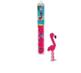 Plus-Plus Plus-Plus - tube - flamingo (100 stukjes) Plus-Plus Plus-Plus - tube - flamingo (100 stukjes)