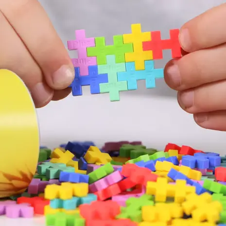 Plus-Plus Plus-Plus - tube - tropical (100 stukjes) Plus-Plus Plus-Plus - tube - tropical (100 stukjes)