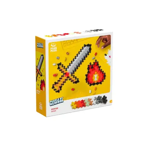 Plus-Plus Plus-Plus - puzzle by number - adventure (250 stukjes)