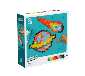 Plus-Plus Plus-Plus - puzzle by number - space (500 stukjes) Plus-Plus Plus-Plus - puzzle by number - space (500 stukjes)
