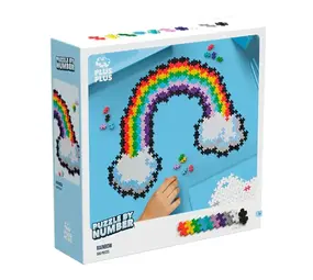 Plus-Plus Plus-Plus - puzzle by number - rainbow (500 stukjes)