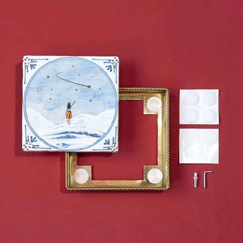 Storytiles Storytiles - lijst twisted messing - medium (13x13 cm) Storytiles Storytiles - lijst twisted messing - medium (13x13 cm)