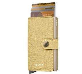 Secrid Secrid - miniwallet pebble - butter yellow