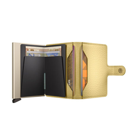 Secrid Secrid - miniwallet pebble - butter yellow Secrid Secrid - miniwallet pebble - butter yellow