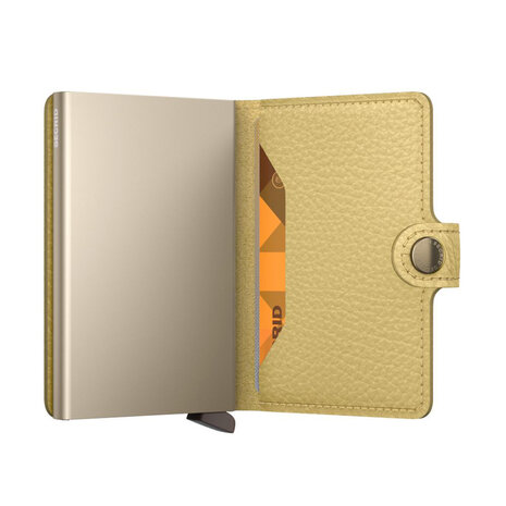 Secrid Secrid - miniwallet pebble - butter yellow Secrid Secrid - miniwallet pebble - butter yellow
