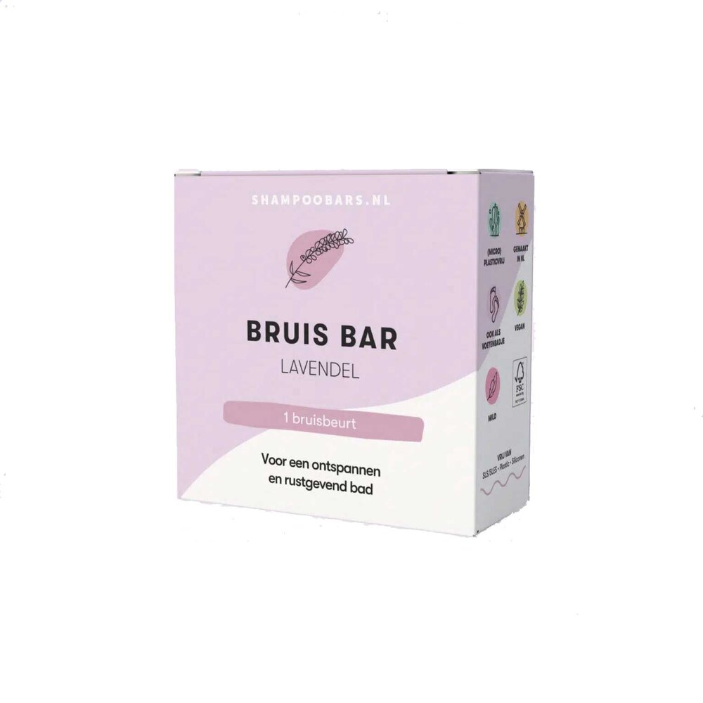 Shampoo bars SB - bruis bar - lavendel Shampoo bars SB - bruis bar - lavendel