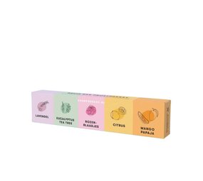 Shampoo bars SB - proefpakket - bruis bars (5 mini bars) Shampoo bars SB - proefpakket - bruis bars (5 mini bars)