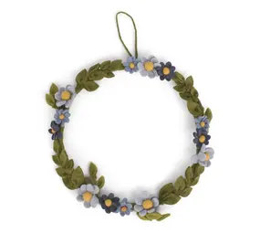 Gry & Sif Gry & sif - krans - anemoon blue Gry & Sif Gry & sif - krans - anemoon blue