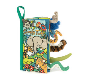 Jellycat Jellycat - stoffen boekje - jungly tails Jellycat Jellycat - stoffen boekje - jungly tails