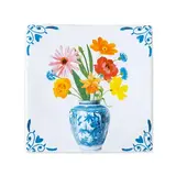 Storytiles Storytiles - tegel small - a vase with love & bliss (10x10 cm)