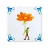 Storytiles - tegel small - bringing you a bloom (10x10 cm) Storytiles - tegel small - bringing you a bloom (10x10 cm)